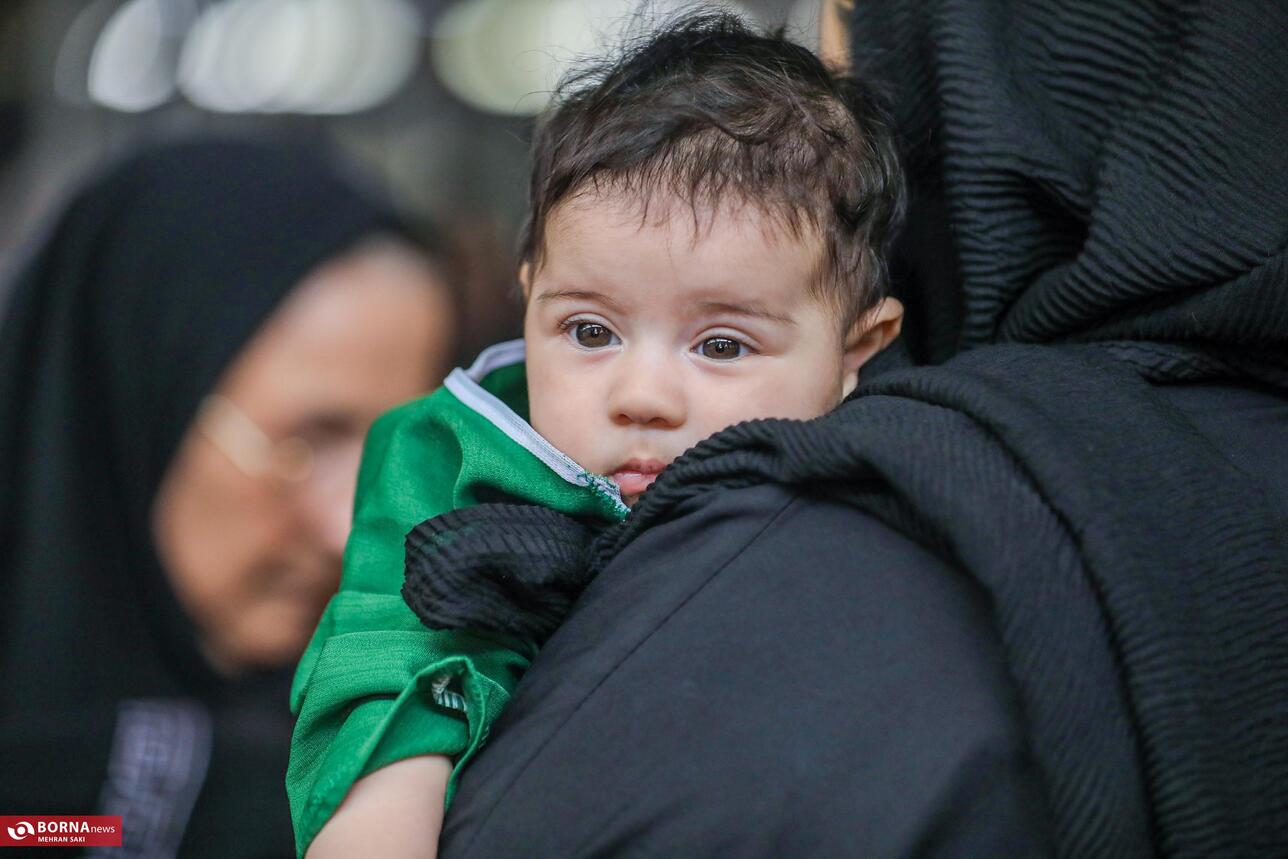 مراسم شیرخوارگان حسینی در اراک