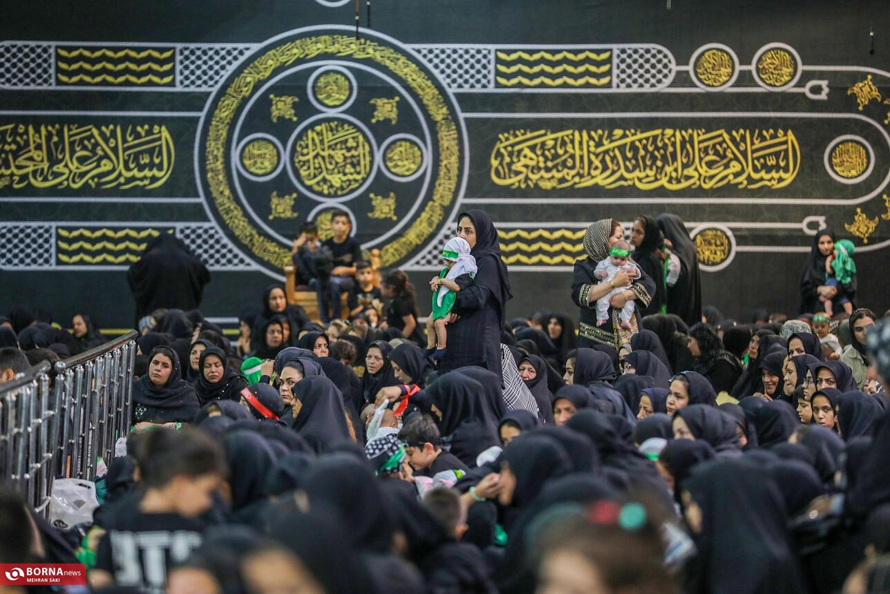 مراسم شیرخوارگان حسینی در اراک