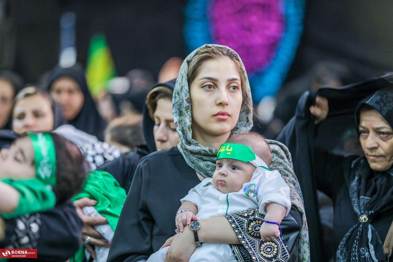 مراسم شیرخوارگان حسینی در اراک