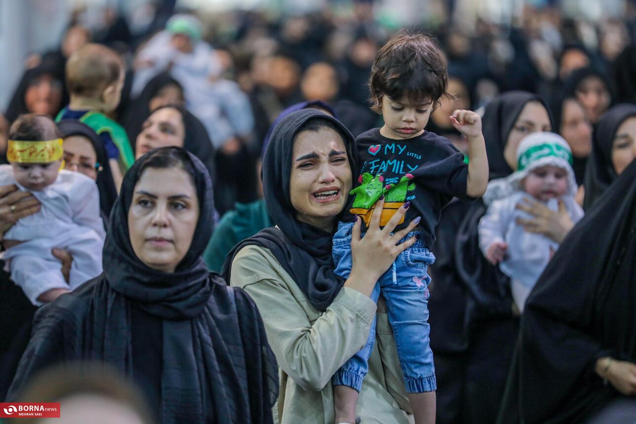 مراسم شیرخوارگان حسینی در اراک