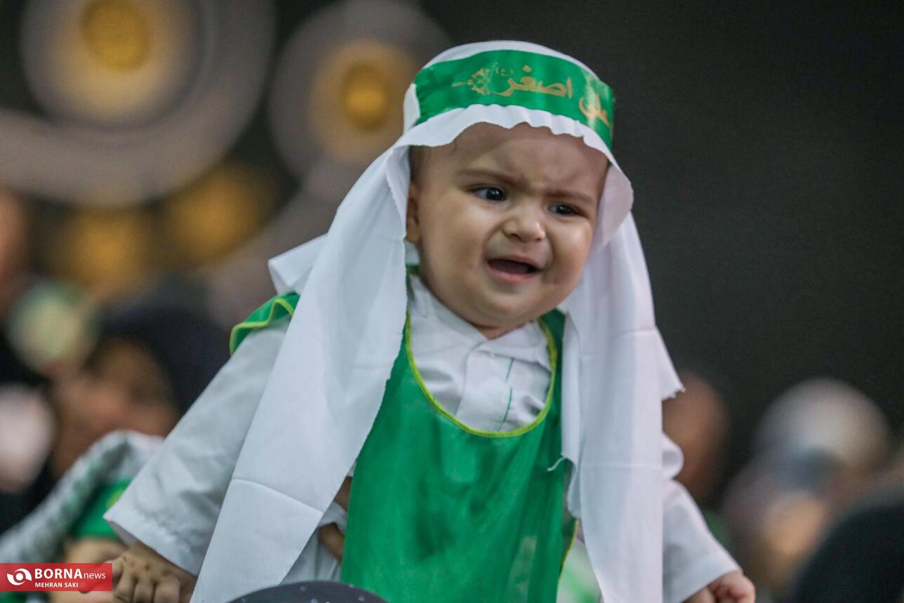 مراسم شیرخوارگان حسینی در اراک