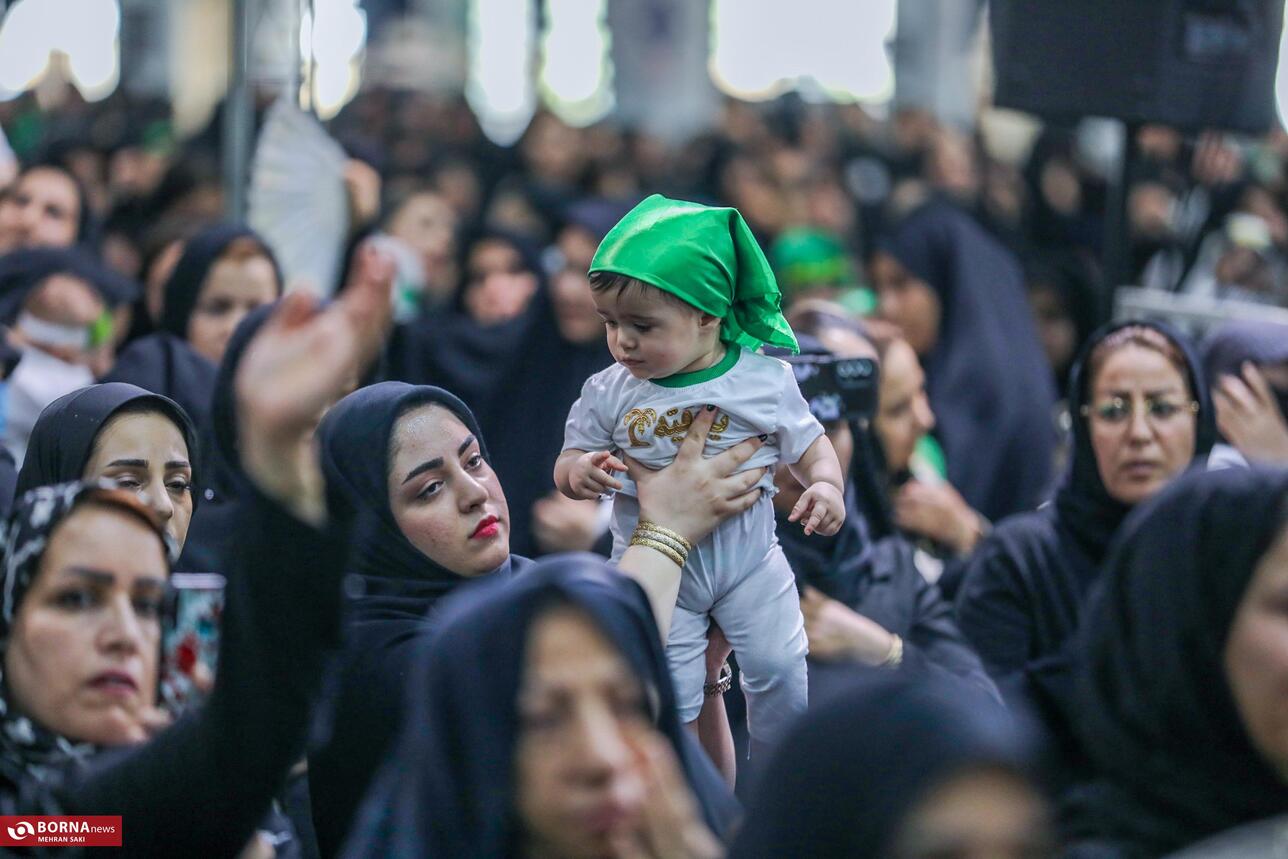 مراسم شیرخوارگان حسینی در اراک