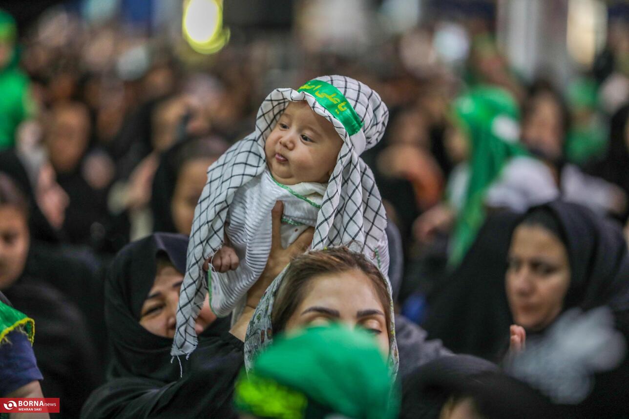 مراسم شیرخوارگان حسینی در اراک