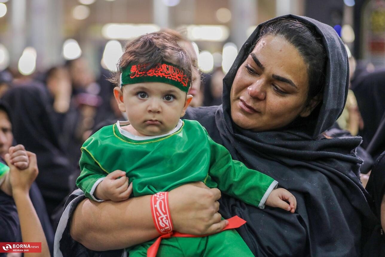 مراسم شیرخوارگان حسینی در اراک