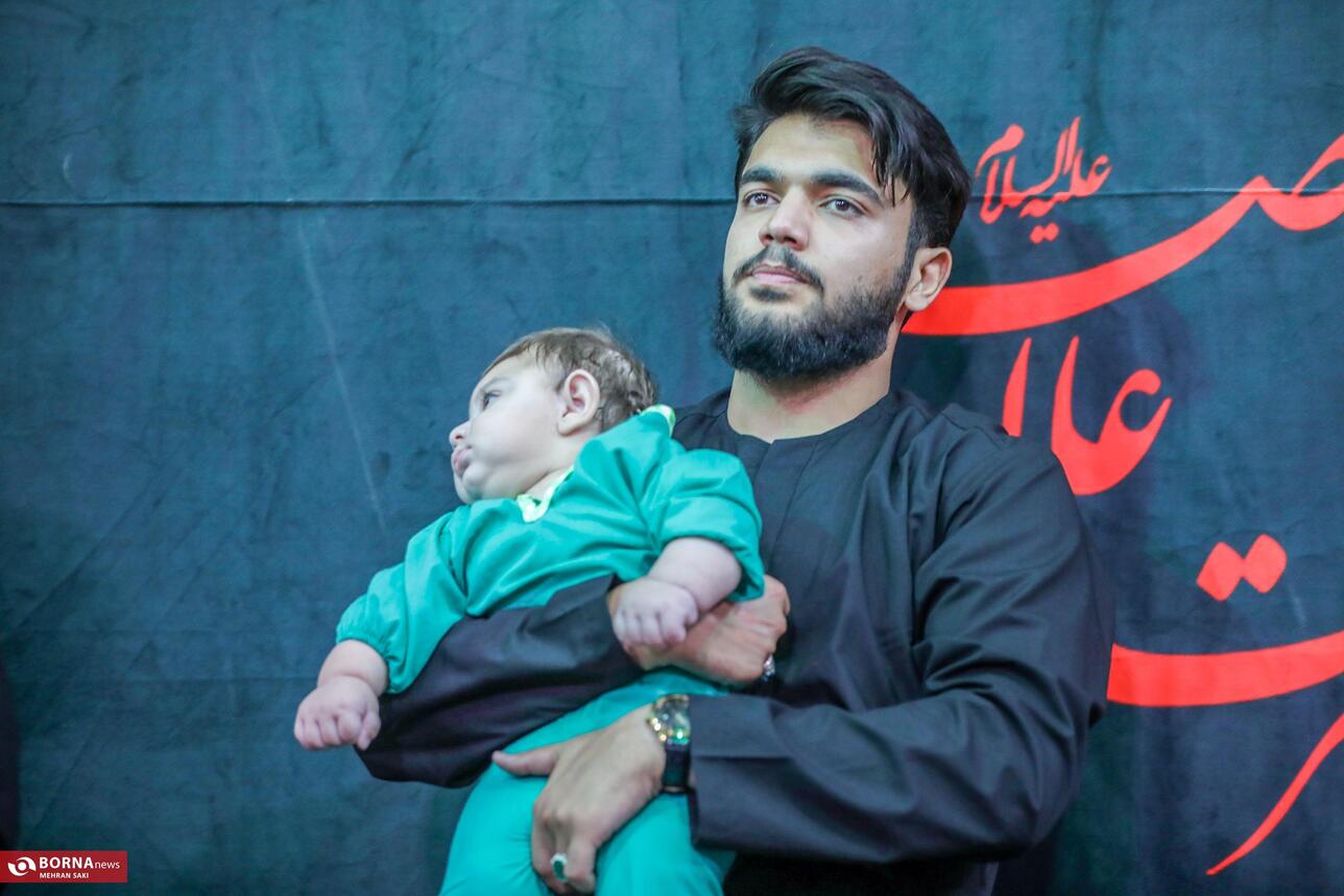 مراسم شیرخوارگان حسینی در اراک