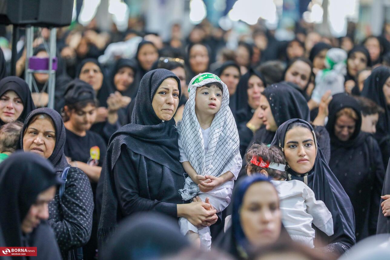 مراسم شیرخوارگان حسینی در اراک