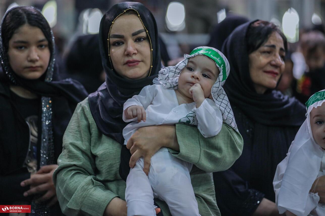 مراسم شیرخوارگان حسینی در اراک