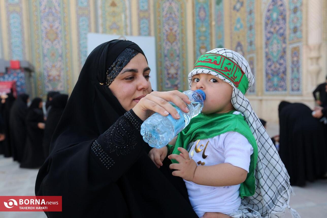 مراسم شیرخوارگان حسینی - شیراز