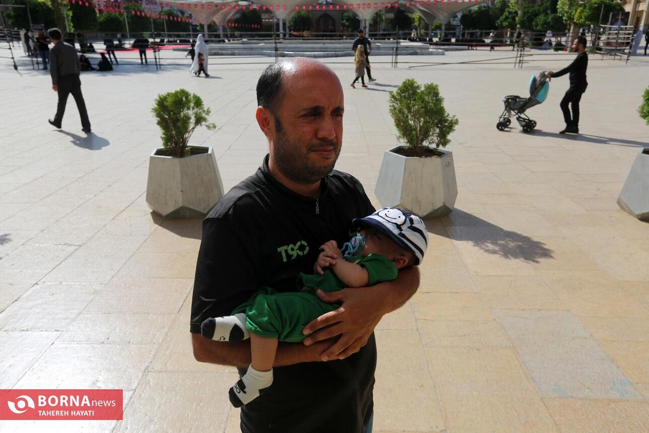 مراسم شیرخوارگان حسینی - شیراز