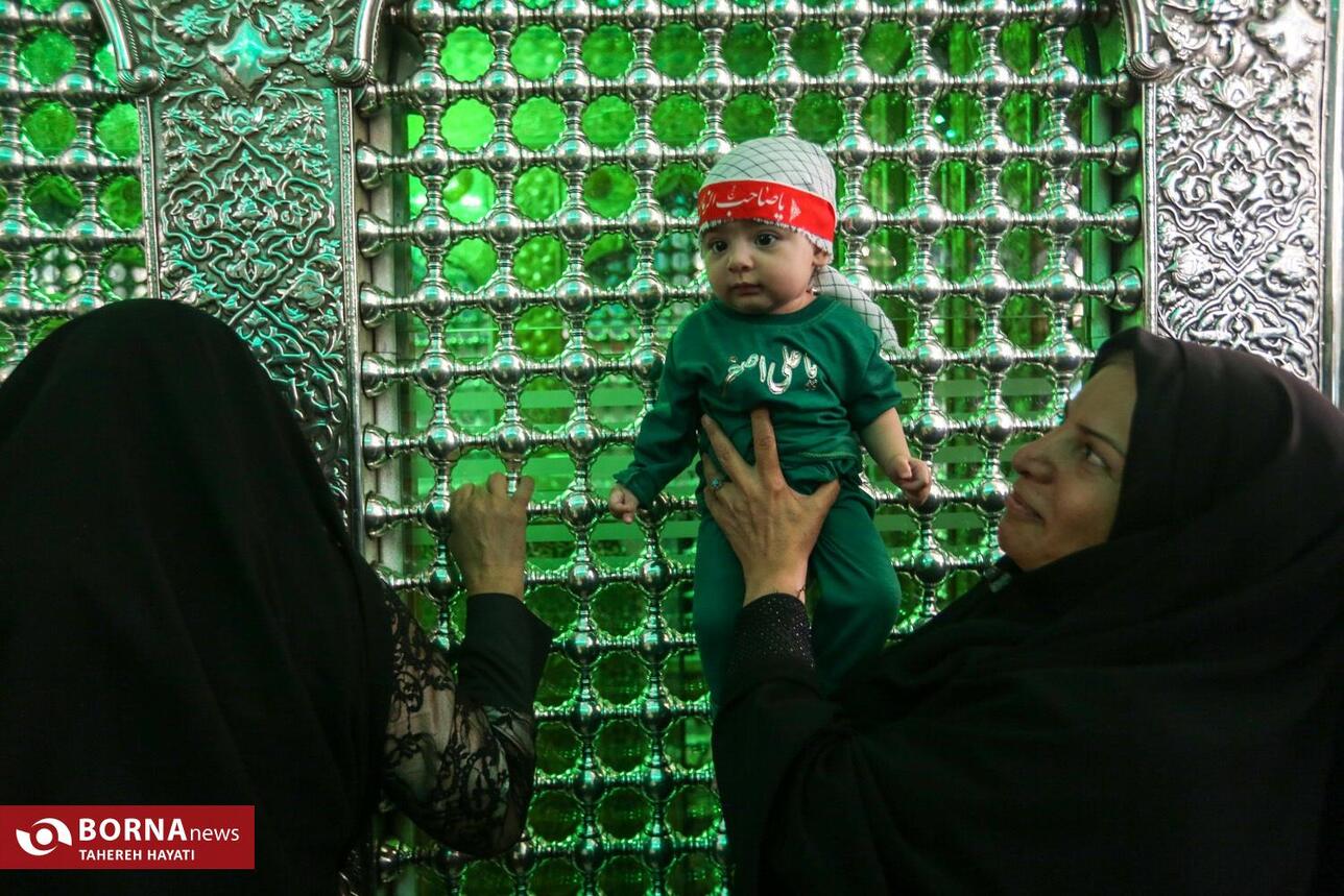 مراسم شیرخوارگان حسینی - شیراز