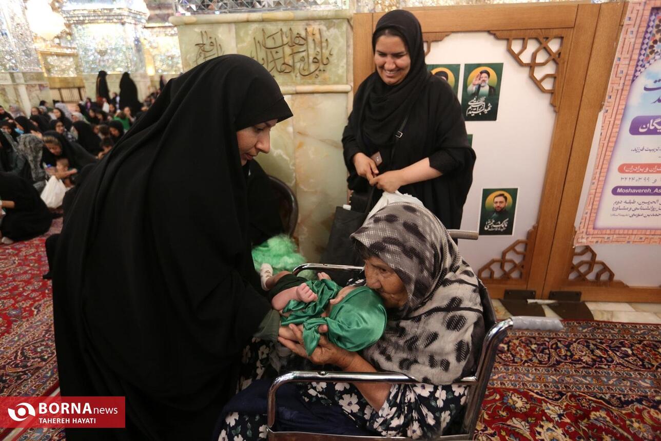 مراسم شیرخوارگان حسینی - شیراز