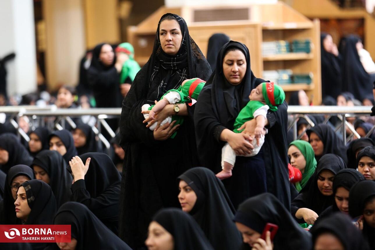 مراسم شیرخوارگان حسینی - شیراز