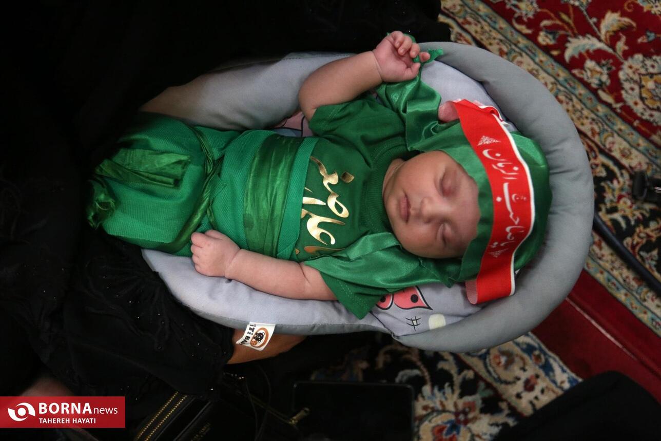 مراسم شیرخوارگان حسینی - شیراز