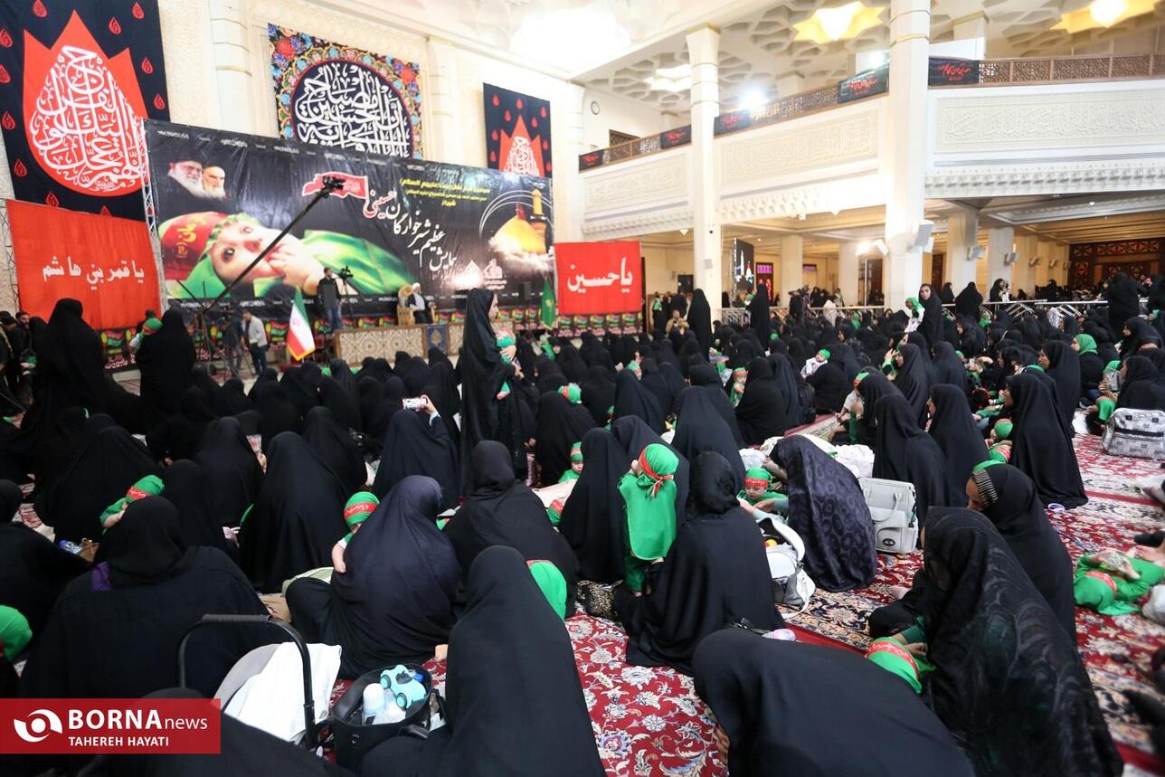 مراسم شیرخوارگان حسینی - شیراز