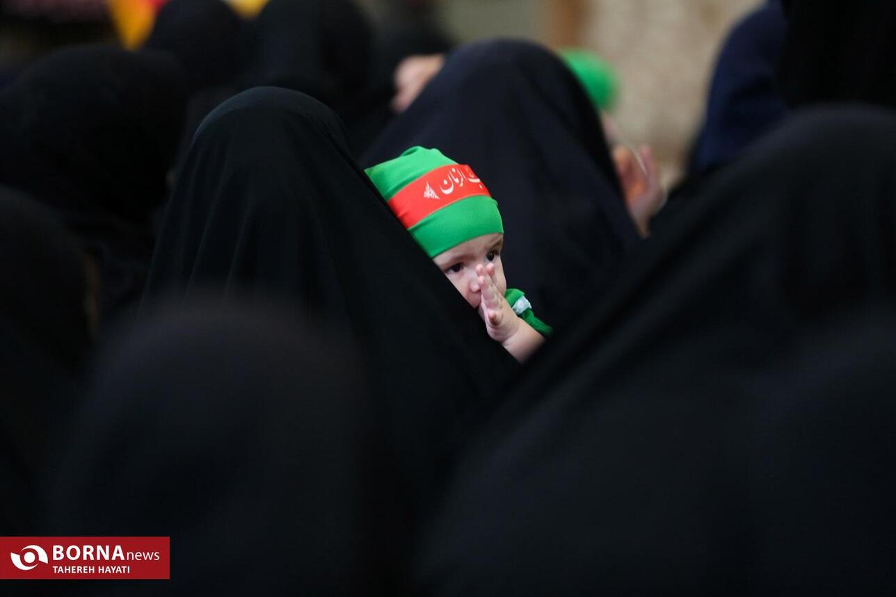 مراسم شیرخوارگان حسینی - شیراز