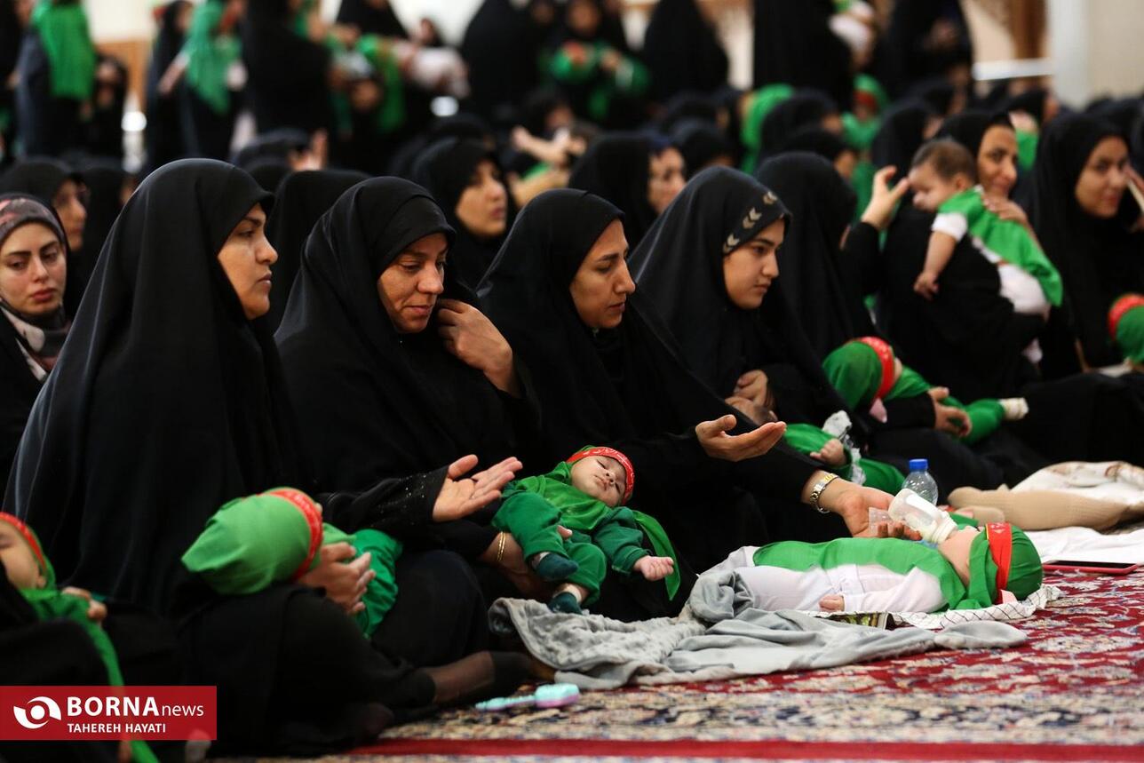 مراسم شیرخوارگان حسینی - شیراز