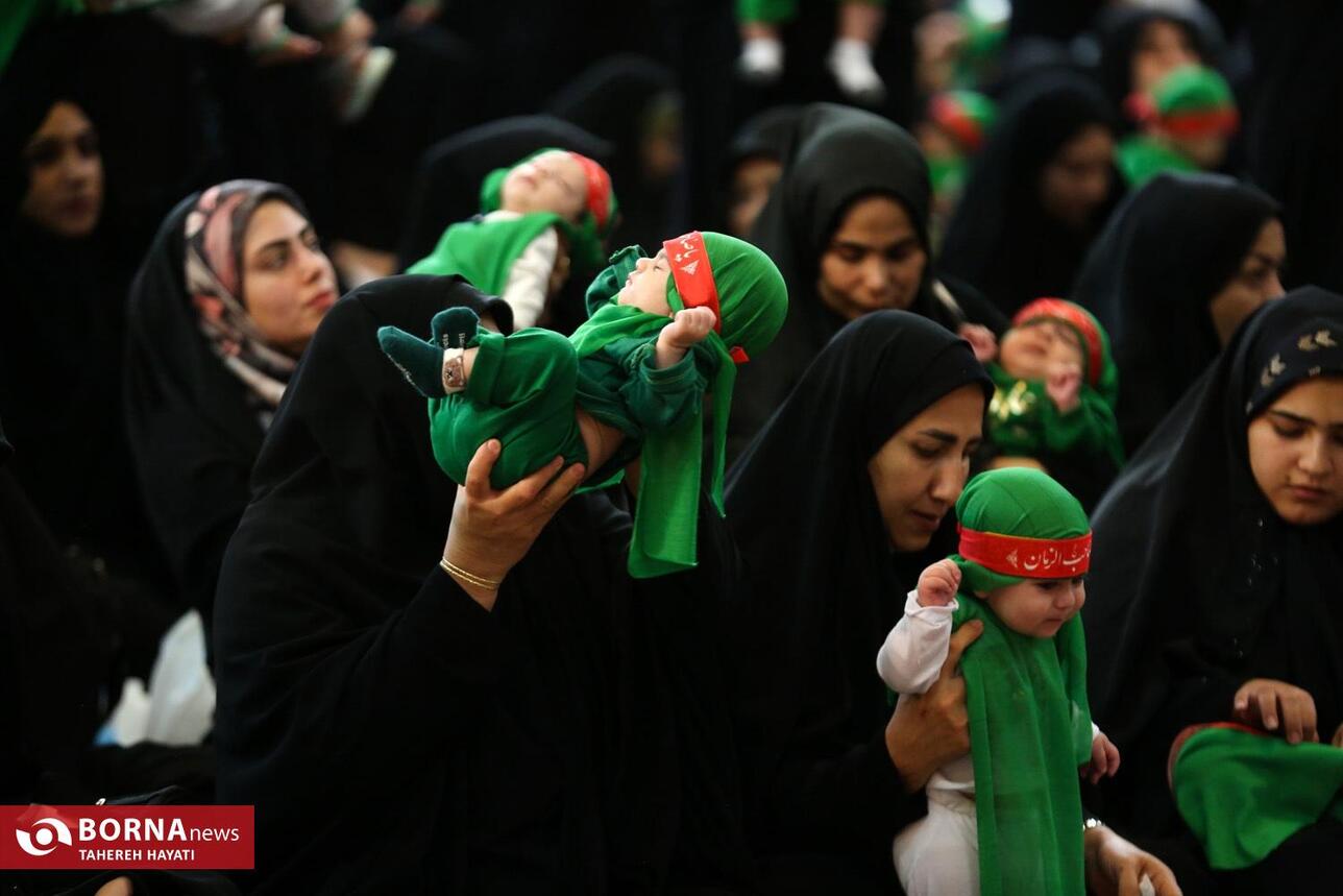 مراسم شیرخوارگان حسینی - شیراز