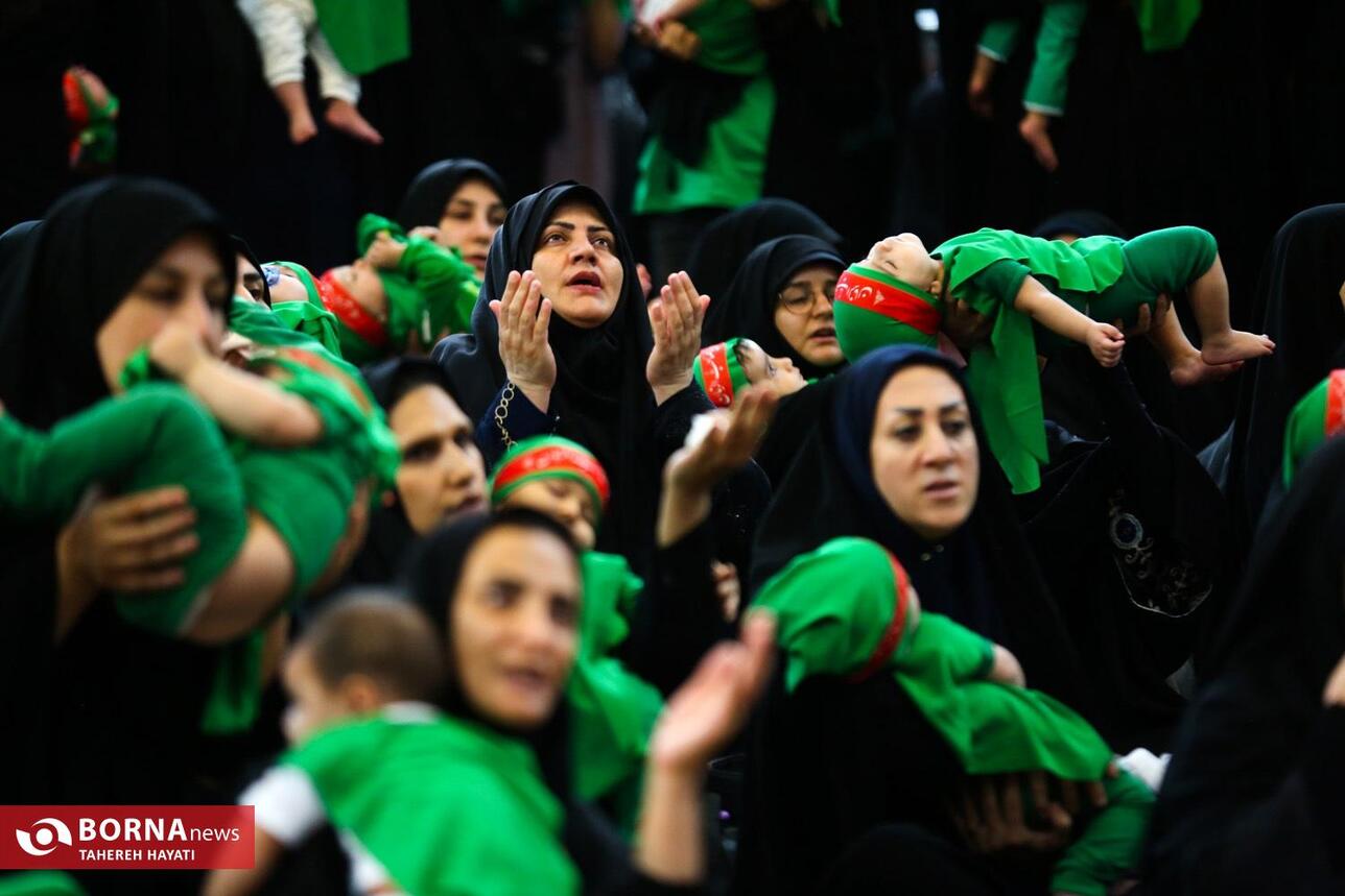 مراسم شیرخوارگان حسینی - شیراز