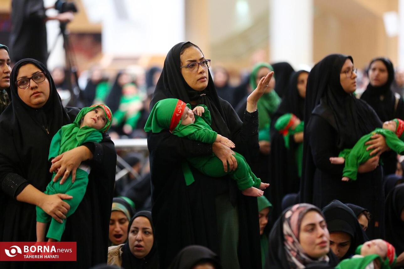 مراسم شیرخوارگان حسینی - شیراز