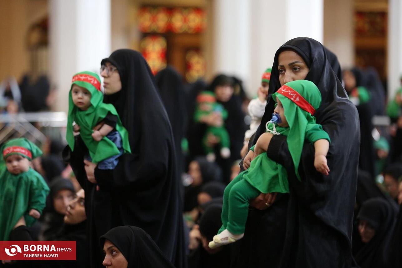 مراسم شیرخوارگان حسینی - شیراز