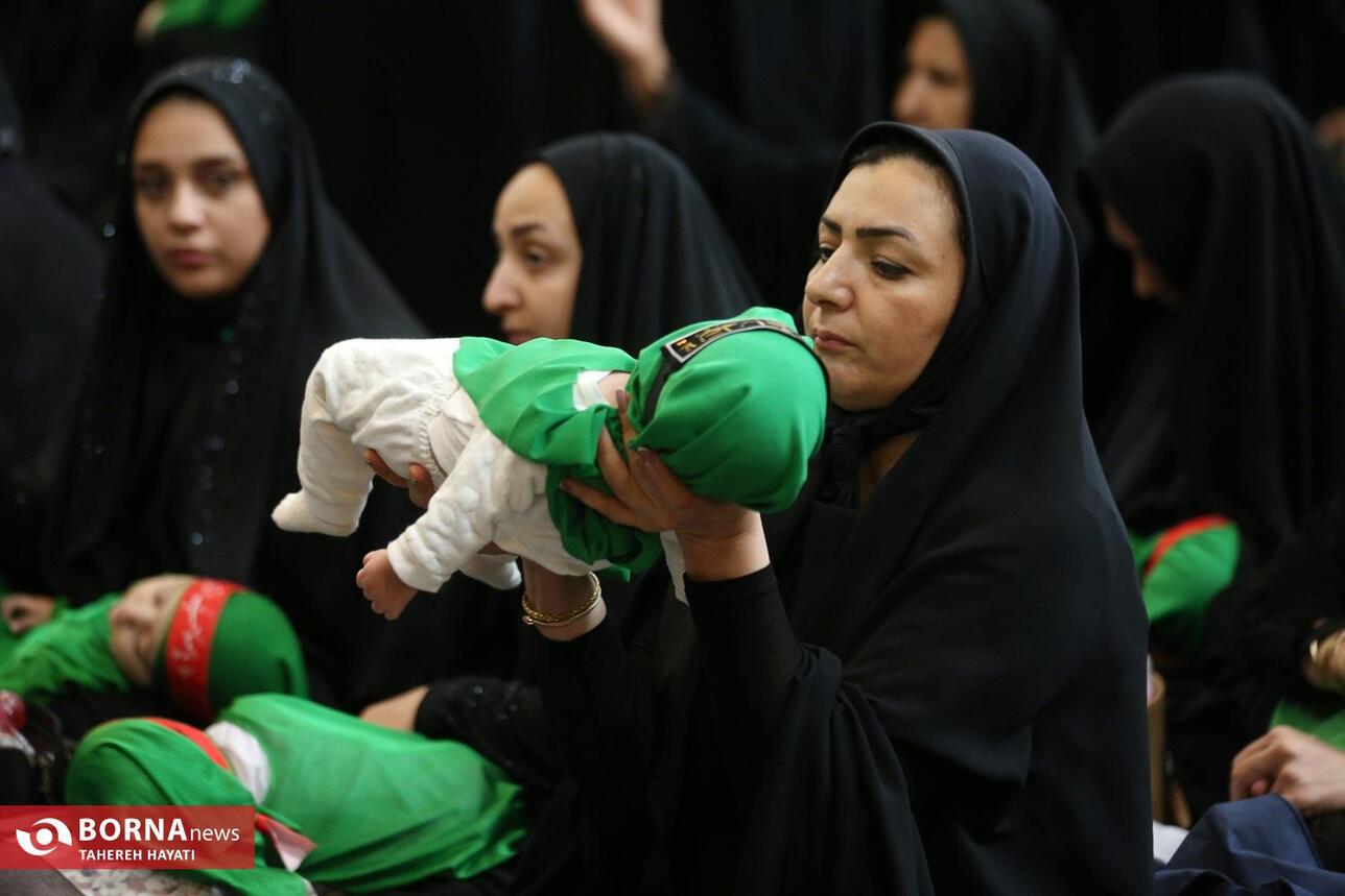 مراسم شیرخوارگان حسینی - شیراز