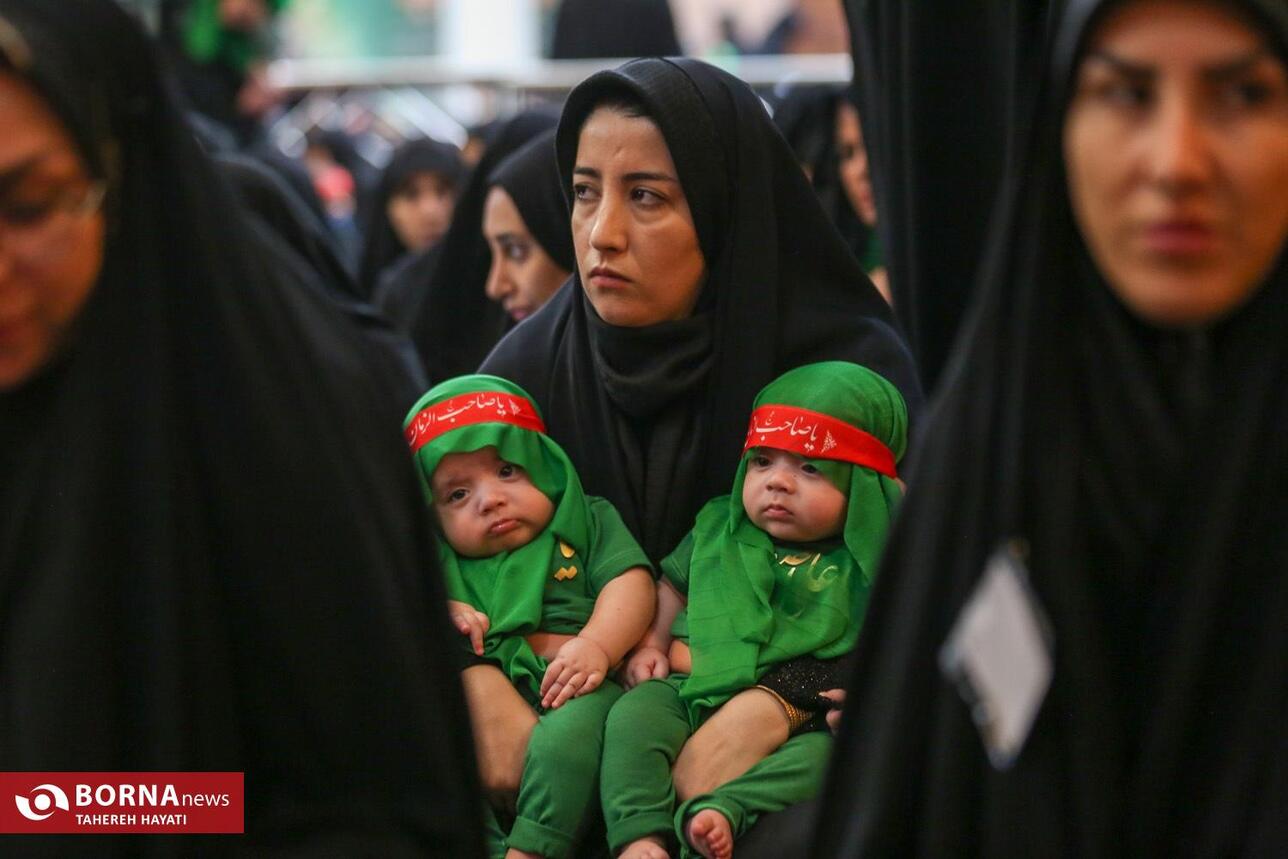 مراسم شیرخوارگان حسینی - شیراز