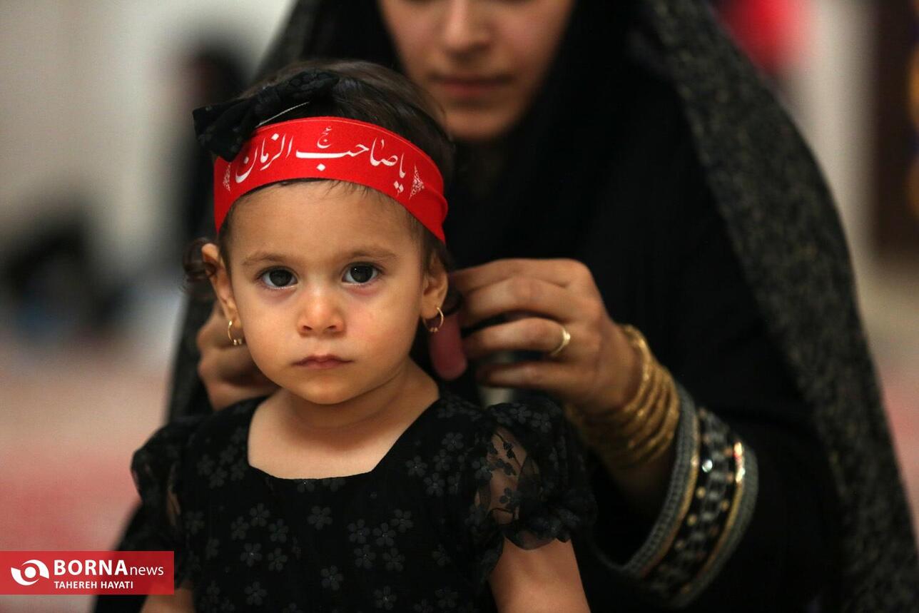 مراسم شیرخوارگان حسینی - شیراز