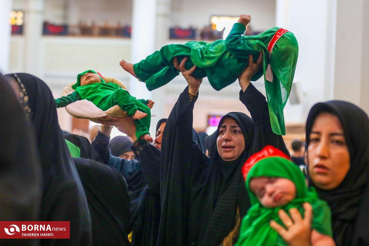 مراسم شیرخوارگان حسینی - شیراز