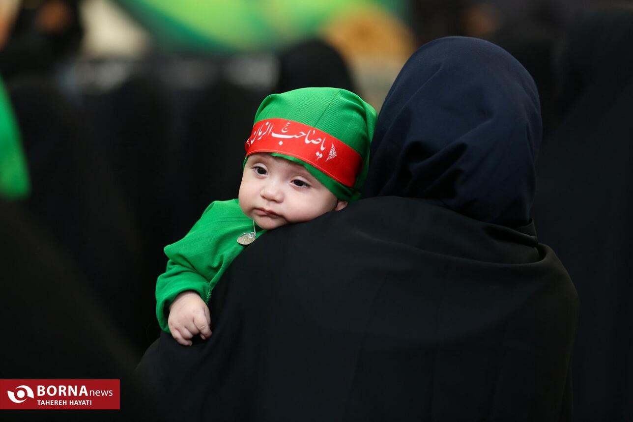 مراسم شیرخوارگان حسینی - شیراز