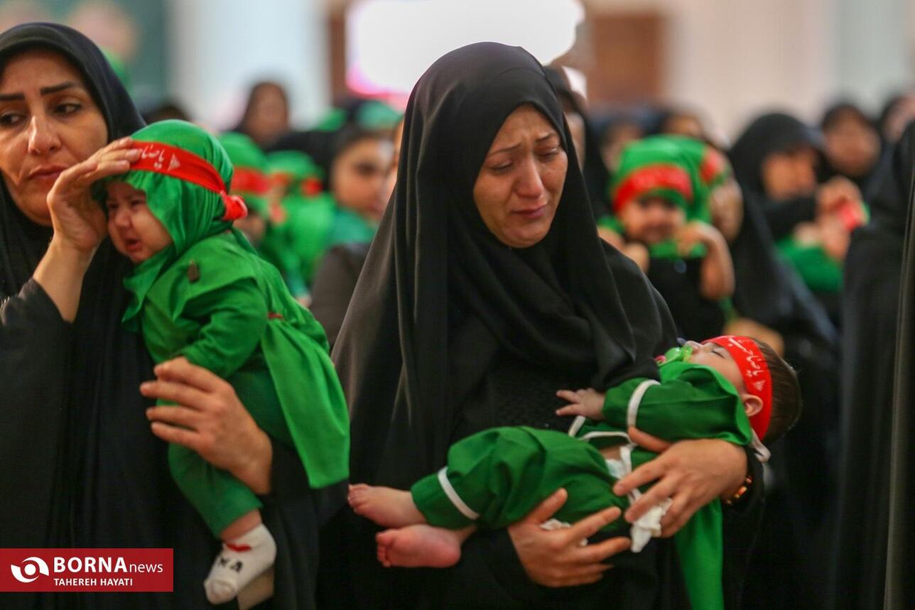 مراسم شیرخوارگان حسینی - شیراز