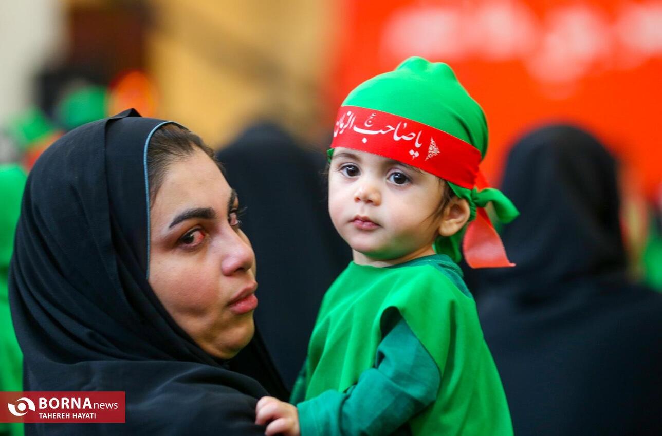 مراسم شیرخوارگان حسینی - شیراز