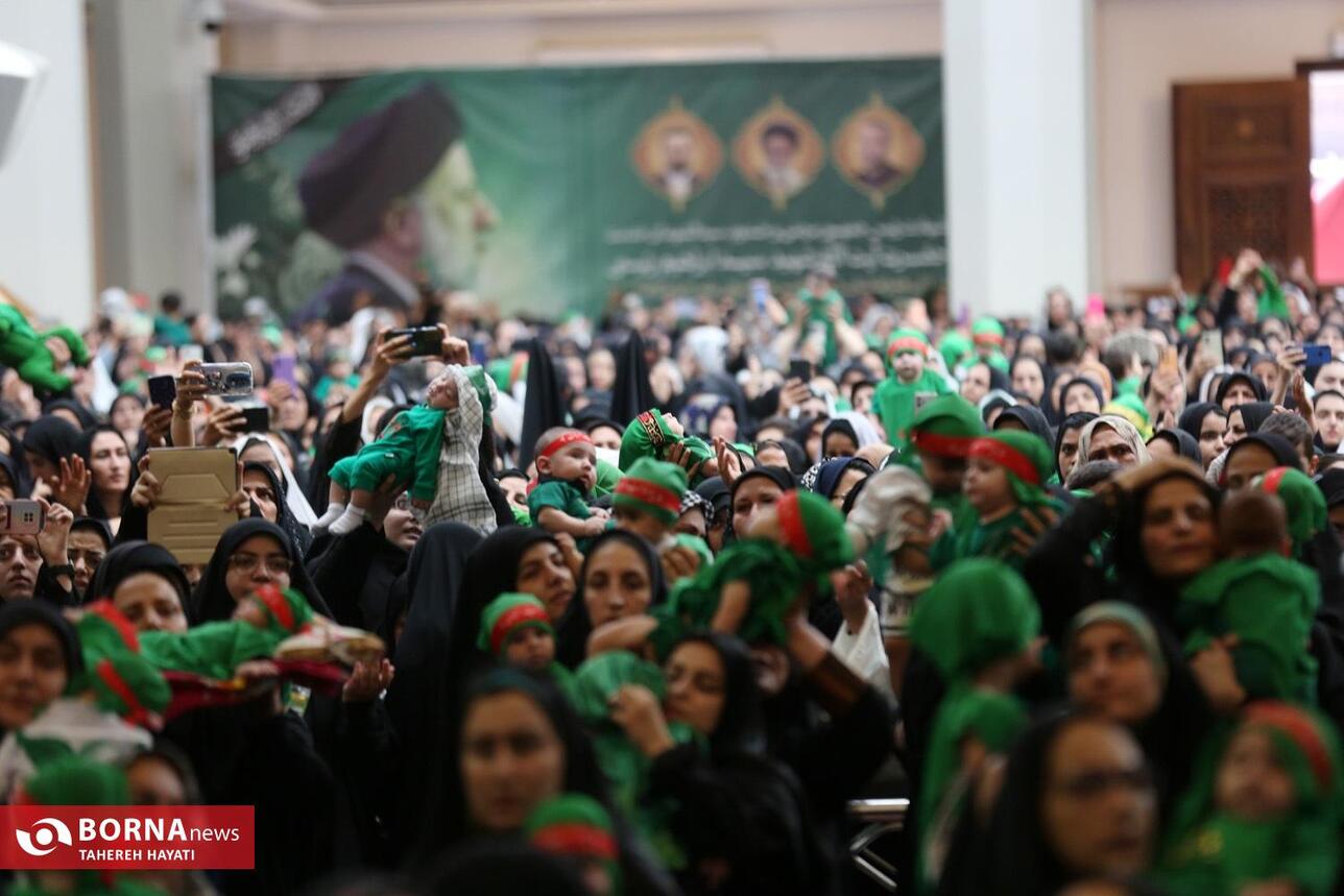 مراسم شیرخوارگان حسینی - شیراز