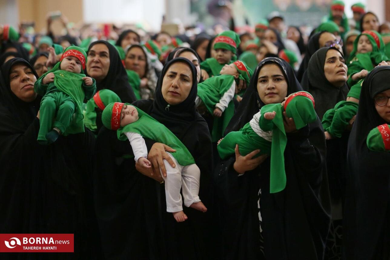 مراسم شیرخوارگان حسینی - شیراز