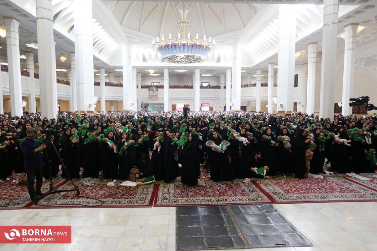 مراسم شیرخوارگان حسینی - شیراز