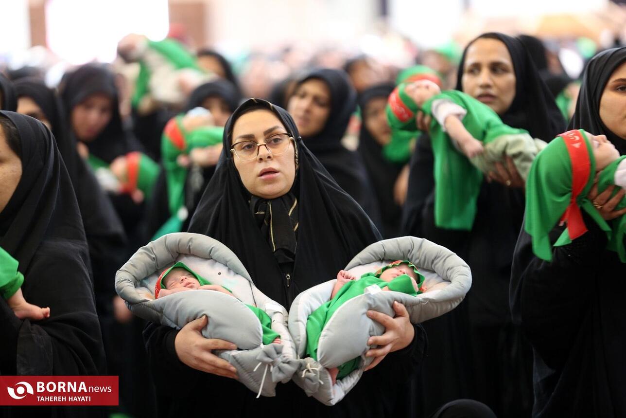 مراسم شیرخوارگان حسینی - شیراز