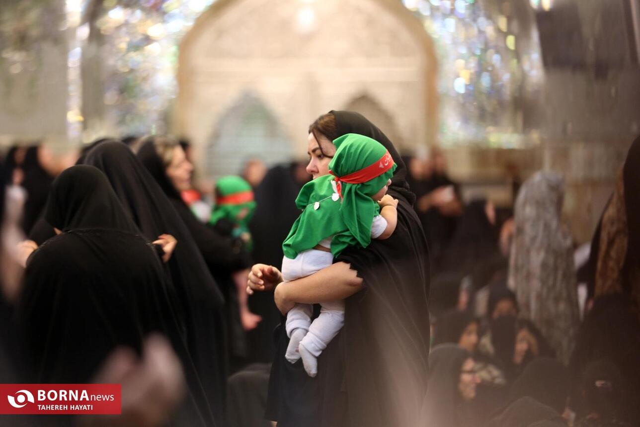 مراسم شیرخوارگان حسینی - شیراز