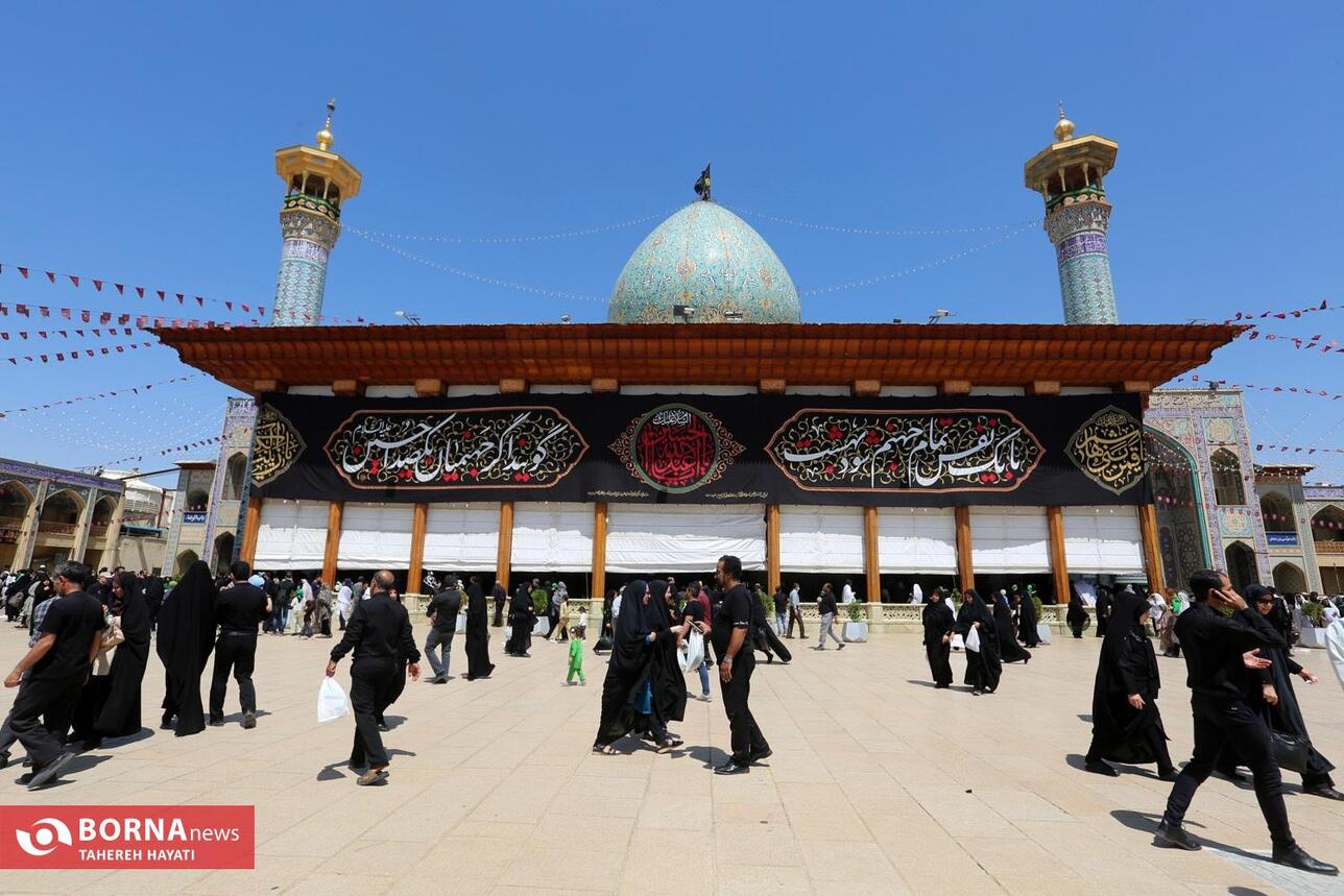 مراسم شیرخوارگان حسینی - شیراز