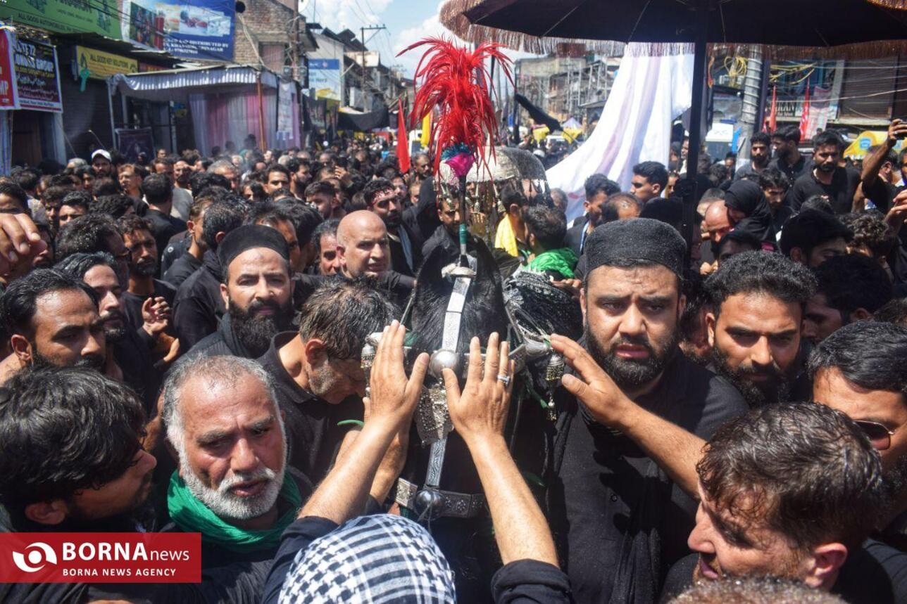 عزادارای روز عاشورا در کشمیر هند
