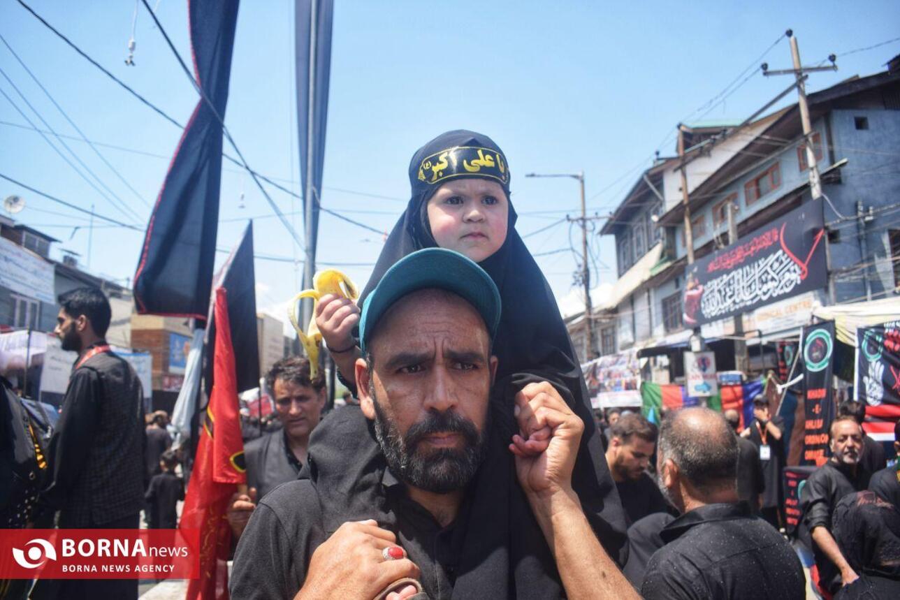 عزادارای روز عاشورا در کشمیر هند