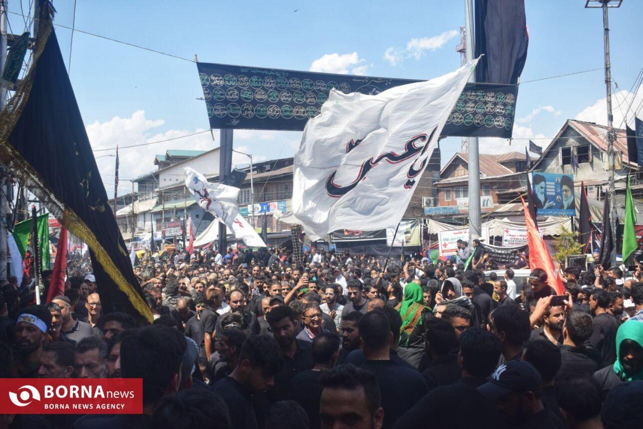 عزادارای روز عاشورا در کشمیر هند