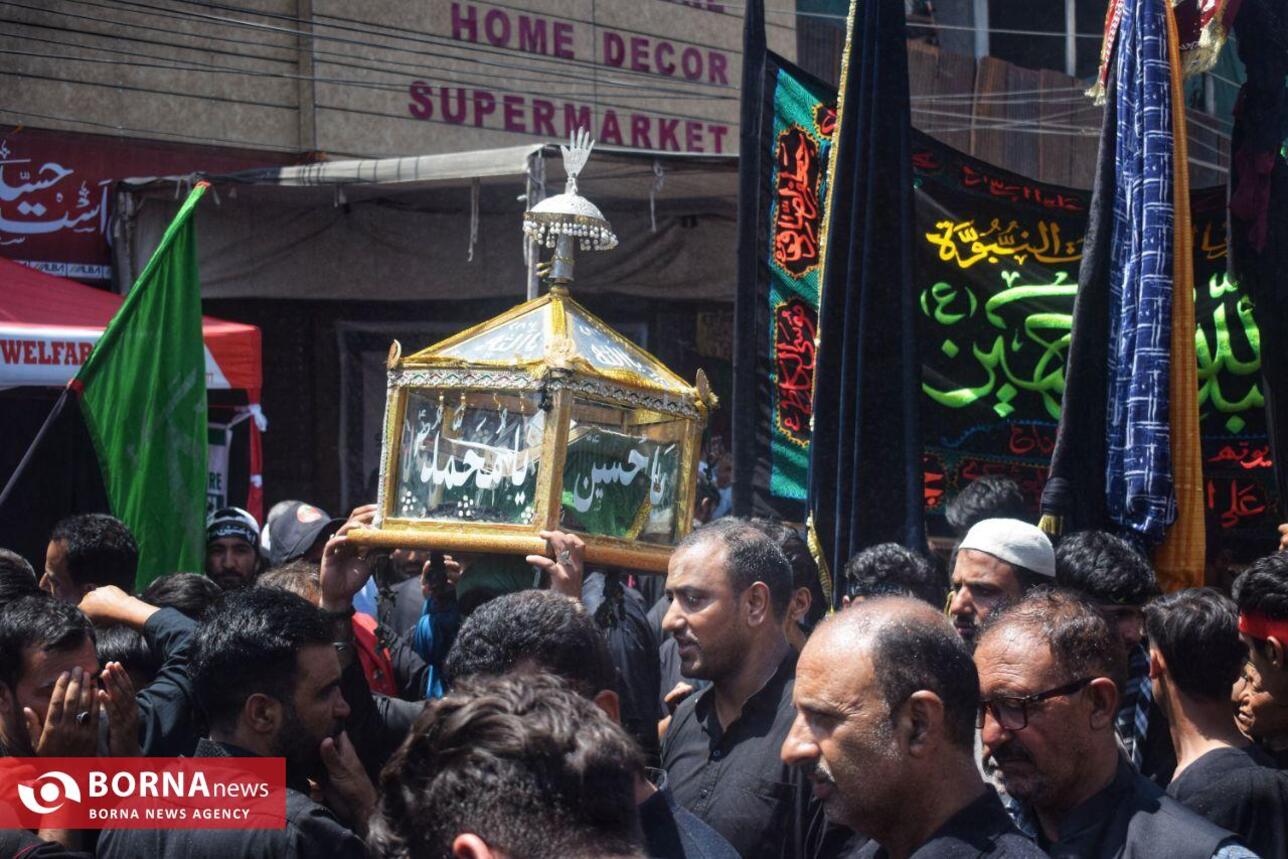 عزادارای روز عاشورا در کشمیر هند