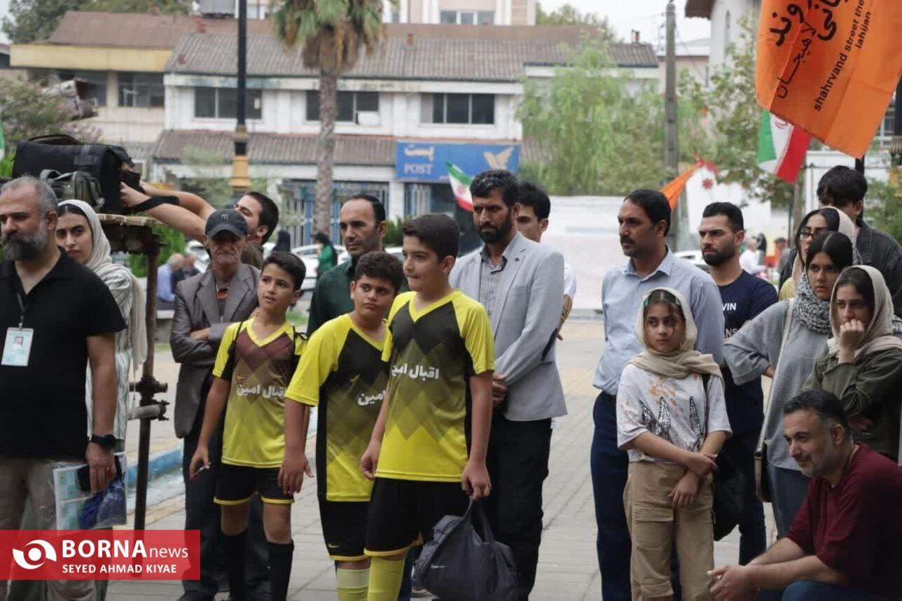 دومین روز از سیزدهمین جشنواره تئاتر خیابانی شهروند لاهیجان