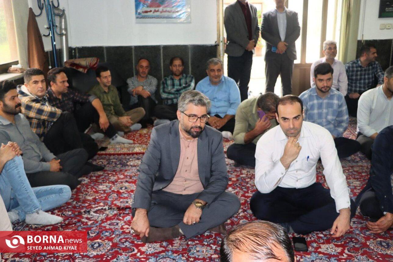 مراسم گرامیداشت هفته دفاع مقدس در سازمان چای