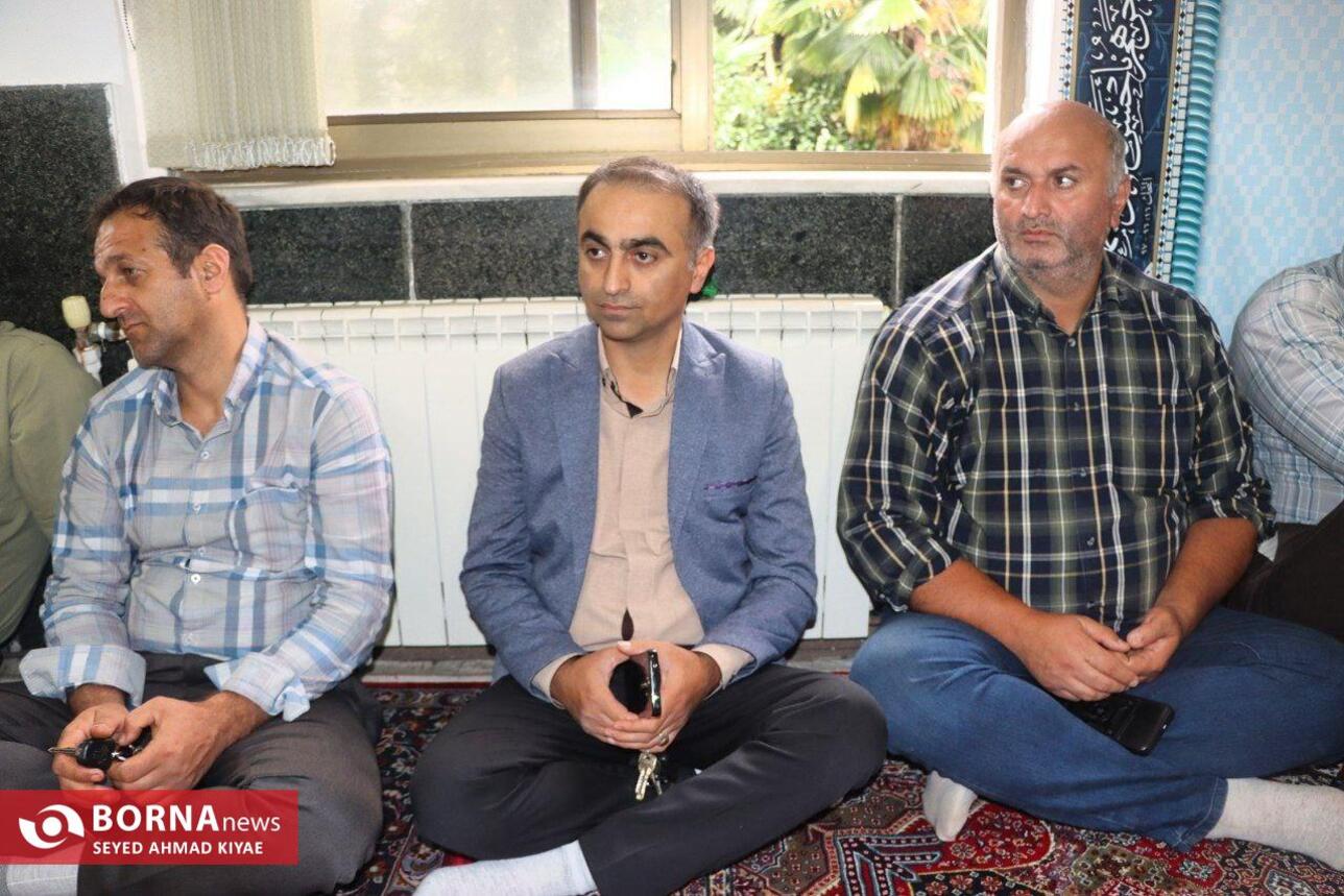 مراسم گرامیداشت هفته دفاع مقدس در سازمان چای