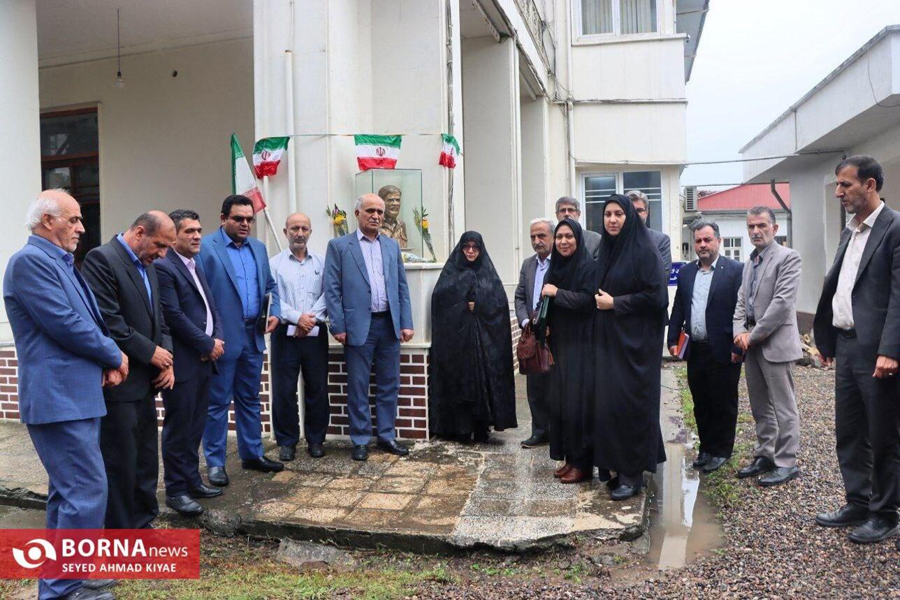 مراسم گرامیداشت هفته دفاع مقدس در سازمان چای