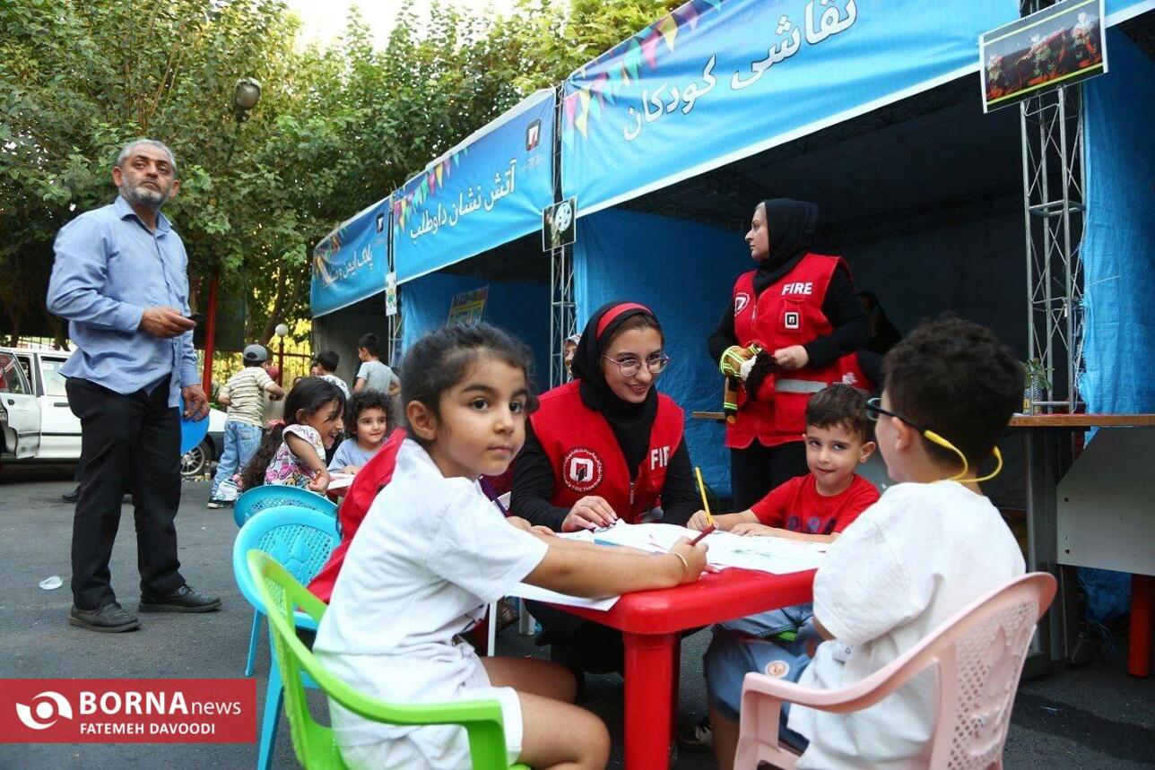 جشن یکصدمین سالگرد تاسیس آتش نشانی استان تهران