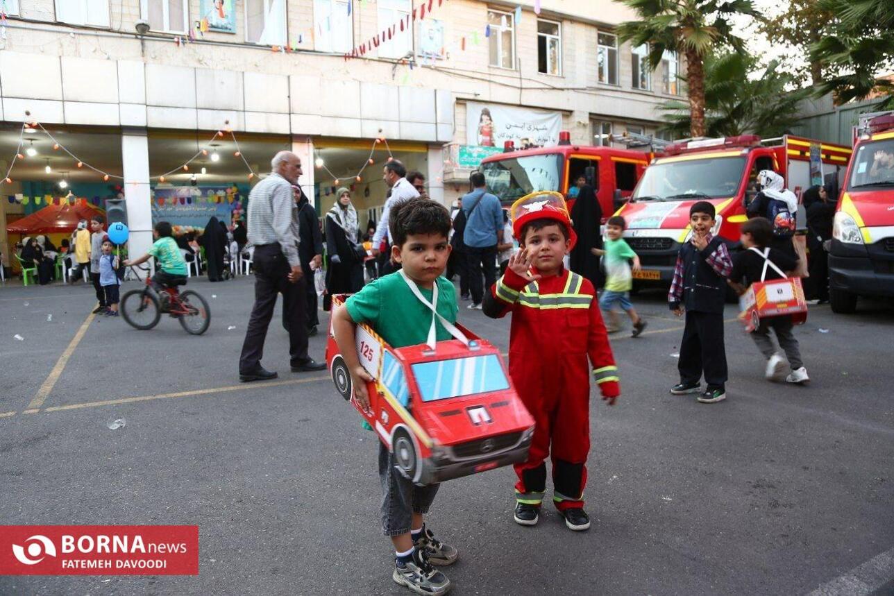 جشن یکصدمین سالگرد تاسیس آتش نشانی استان تهران