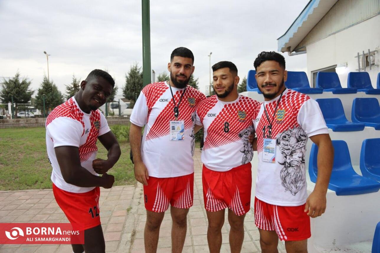 آیین افتتاحیه مسابقات کبدی ساحلی قهرمانی جهان