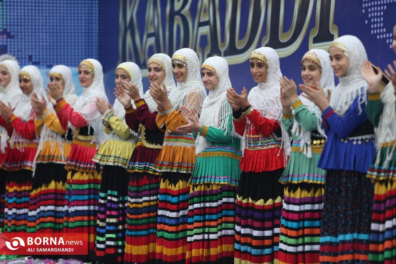 آیین افتتاحیه مسابقات کبدی ساحلی قهرمانی جهان