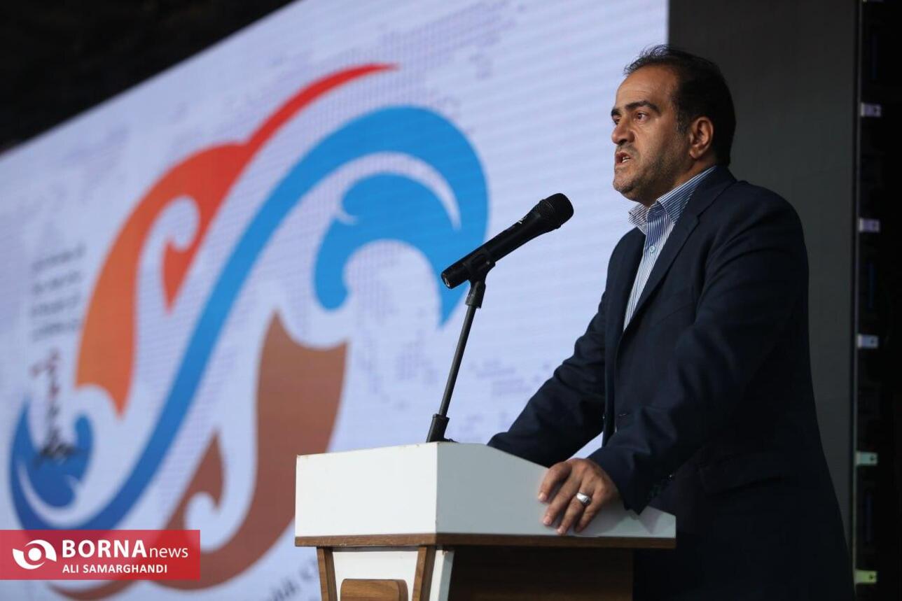 آیین افتتاحیه مسابقات کبدی ساحلی قهرمانی جهان